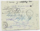 FRANCE MERSON 10FR +1FR50 PASTEUR LETTRE COVER REC AVION PARIS 108 15.2.1929 TONKIN RAID INTERROMPU DRAGON ANNAM - 1921-1960: Modern Tijdperk