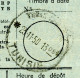 TUNISIE TELEGRAMME DE CONSTANTINE 1950 TUNIS CENTRAL - Briefe U. Dokumente