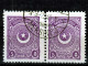 Delcampe - Turkey / Türkei 1923 - 1924 ⁕ Star & Crescent 5 Pia. Mi.815, 832, 841 ⁕ 37v Used - Different Perf. ( 13 ¼, 10¾, 12 ) - Usati