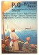 Navigation Sailing Vessels & Boats Themed Postcard Sea Voyage P&O British India Ocean Liner - Sailing Vessels