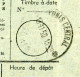 TUNISIE TELEGRAMME DE CONSTANTINE 1950 TUNIS CENTRAL - Storia Postale