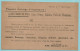 N°135 Op Reclamekaart Gedateerd 01/04/1919, Griffe HORNU -- NOODSTEMPEL - 1915-1920 Alberto I