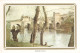 Delcampe - LOT DE 9 CARTES DOUBLES PEINTRES CELEBRES MONET,VAN GOGH, LAUTREC,CEZANNE,UTRILLO,PISSARRO,COROT,SISLEY,MORISOT, - Paintings