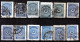 Delcampe - Turkey / Türkei 1923 - 1924 ⁕ Star & Crescent 10 Pia. Mi.817, 834, 842 ⁕ 34v Used - Different Perf. ( 13 ¼, 10¾, 12... ) - Used Stamps