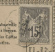LOIRE CPP 1877 LE CHAMBON FEUGEROLLES / P.St ET CONVOYEUR STATION SUR 15C SAGE - 1877-1920: Semi-moderne Periode