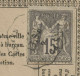 LOIRE CPP 1877 LE CHAMBON FEUGEROLLES / P.St ET CONVOYEUR STATION SUR 15C SAGE - 1877-1920: Periodo Semi Moderno