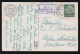 Landpost-Stempel Saaleck über NAUMBURG (SAALE) LAND 9.6.1938 Auf AK Rudelsburg - Cartas & Documentos