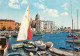 Navigation Sailing Vessels & Boats Themed Postcard Saint Raphael Le Port - Segelboote
