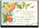 Blumen-AK Blumenranke Und Sehnsuchtsgedicht, BOCKENEM 21.7.1903 Nach MORINGEN - Autres & Non Classés
