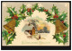 Ansichtskarte Neujahr Landschaftsbild Mit Glocken, M.GLADBACH 31.12.1909 - Neujahr