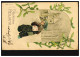 Ansichtskarte Neujahr Junge Als Briefbote Im Schneesturm, BREISACH 30.12.1907 - Nieuwjaar