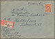 925 Ziffer Mit 3 AM-Post MiF R-Brief Not-R-Zettel SOTTRUM (BZ.BREMEN) 6.6.1946 - Other & Unclassified