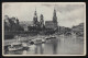 AK DRESDEN Dampfschifflandeplatz ELBE, "Dienst Am Vaterland", FÜRTH 8.12.39 - Andere & Zonder Classificatie