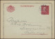Kartenbrief K 27IW KORTBREV 15 Öre, HÖÖR 24.4.1931 Nach Göteborg - Entiers Postaux