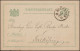 Dienstpostkarte DP 6II Tjänstebrevkort 5 Öre Ohne Druckdatum GÖTEBORG 19.3.1887 - Postal Stationery