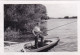  Photo Originale - 1941 - Guerre 1939/45  - Soldat Allemand A La Peche En Bord De Loire Pres Orleans - Guerra, Militari