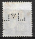 1019	N°	365	Perforé	-	M 7	-	SOCIETE DES MINES DE LENS - Used Stamps