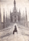 Photo Originale - Année 1908 - MILANO - MILAN - Sui Tetti Della Cattedrale -  Sur Les Toits De La Cathedrale - Lugares