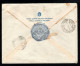 SOMALIA ITALIANA, BUSTA 1931, SASS. 118+153, MOGADISCIO X ROMA - Somalia