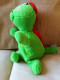 Dinosaure Peluche Verte 15 Cm - Peluche