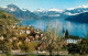 13190041 Weggis Vierwaldstaettersee Mit Pilatus Und Panoramastrasse Weggis Vierw - Other & Unclassified