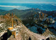 13161920 Saentis AR Fliegeraufnahme Bergstation PTT Panorama Saentis AR - Andere & Zonder Classificatie