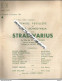 E1 / Old Program Cinéma Movie 1935 / Programme Cinéma REX STRADIVARIUS Film Feuillère Cirque - Programmes