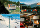 13157920 Montana Crans Hotel Derby Kaminzimmer Bergbahn Wintersportplatz Alpen M - Autres & Non Classés