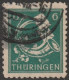 SBZ- Thüringen 1945, Mi. Nr. 96 AX Bu, Freimarke: 6 Pfg. Posthorn Und Brief.  Gestpl./used - Used