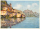 13150601 Lugano Lago Di Lugano Panorama Kuenstlerkarte Lugano - Other & Unclassified