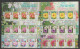 MALAYSIA 2007 Garden Flowers Definitve Sheets,Flora, 7 Different Places, Sheets MNH (**) - Maleisië (1964-...)