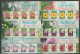 Delcampe - MALAYSIA 2007 Garden Flowers Definitve Sheets,Flora, 7 Different Places, Sheets MNH (**) - Malaysia (1964-...)