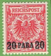 MiNr. 7d Xx  Deutschland Deutsche Auslandspostämter Türkei - Turquie (bureaux)