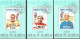 Ajman 1969 Mi# Block 78-83 Used - 7 Souvenir Sheets - Famous Athletes (I): Cycling - Adschman