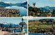 13123650 Vevey VD Panorama Genfersee Alpen Uferpromenade Dampfer Schloss Vevey V - Sonstige & Ohne Zuordnung