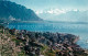 13123534 Montreux VD Vue Generale Lac Leman Et Les Dents Du Midi Montreux VD - Other & Unclassified