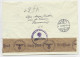 GERMANY REICH 25C+30C LETTRE COVER BRIEF REC WIEN 1940 TO SUISSE CENSURE NAZI - Cartas & Documentos