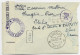 ITALIA 1.25 SOLO LETTRE COVER FAUGLIA 1943 PISA TO SUISSE CENSURA - Poststempel