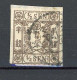 JAPON - 1872 Yv. N° 9Bsur Papier à Lettre (o) 1/2s Brun Cote 35 Euro BE 2 Scans - Usados