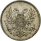 Monnaie, Finlande, Nicholas II, 50 Penniä, 1917, Helsinki, SUP, Argent, KM:2.2 - Finland