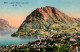 13114191 Lugano Lago Di Lugano Et Monte San Salvatore Luganersee Lugano - Andere & Zonder Classificatie