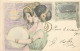 PATELLA (illustrateur) - Couple De Femmes Style Art Nouveau. - Altri & Non Classificati