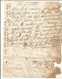 N°1972 ANCIENNE LETTRE DE ELISABETH DE NASSAU AU DUC DE BOUILLON DATE 1626 - Documents Historiques