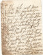 N°1972 ANCIENNE LETTRE DE ELISABETH DE NASSAU AU DUC DE BOUILLON DATE 1626 - Documents Historiques