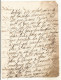 Delcampe - N°1972 ANCIENNE LETTRE DE ELISABETH DE NASSAU AU DUC DE BOUILLON DATE 1626 - Historical Documents