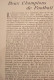 1899 RUGBY - DEUX CHAMPIONS DE RUGBY - ASSOCIATION VELOCIPÉDIQUE D'AMATEURS - ASSOCIATION ATHLÉTIQUE D'ALBERT LE GRAND - Magazines - Before 1900