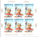 Delcampe - Ajman 1969 Mi# 354-360 B ** MNH - Imperf. - 7 Sheets Of 6 (3 X 2) - Famous Athletes (I) / Cycling - Ajman