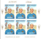 Delcampe - Ajman 1969 Mi# 354-360 B ** MNH - Imperf. - 7 Sheets Of 6 (3 X 2) - Famous Athletes (I) / Cycling - Adschman