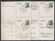 Dt.Reich 1938 Abstimmung Im Sudetenland 4x Ganzsache P 275 SSt  Komplett Aussig/Reichenberg/Karlsbad/Troppau - Postcards