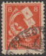 SBZ- Thüringen 1945, Mi. Nr. 96 AY Y, Freimarke: 8 Pfg. Posthorn Und Brief.  Gestpl./used - Used